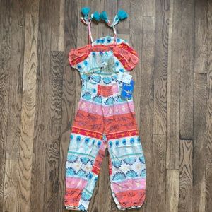 NWT Aladdin Disney 2T Colorful Romper